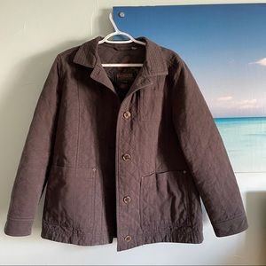 Pendleton quilted chore coat